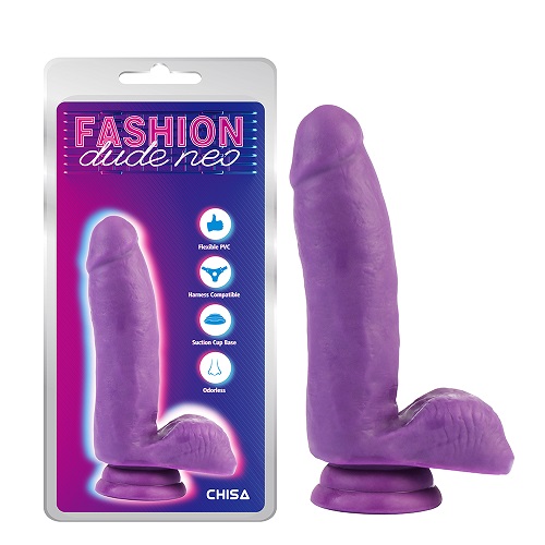 6.7'' Coileach Dildo Corcra Dédlúis