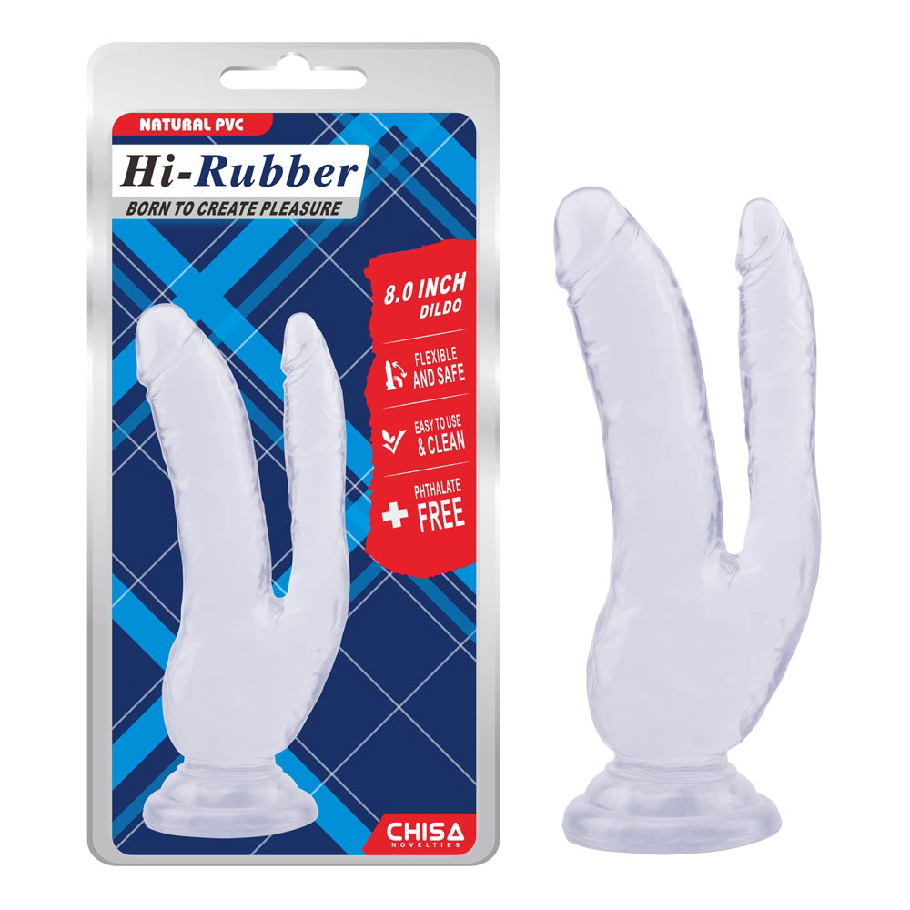 8.0 Inse Dildo-Clear