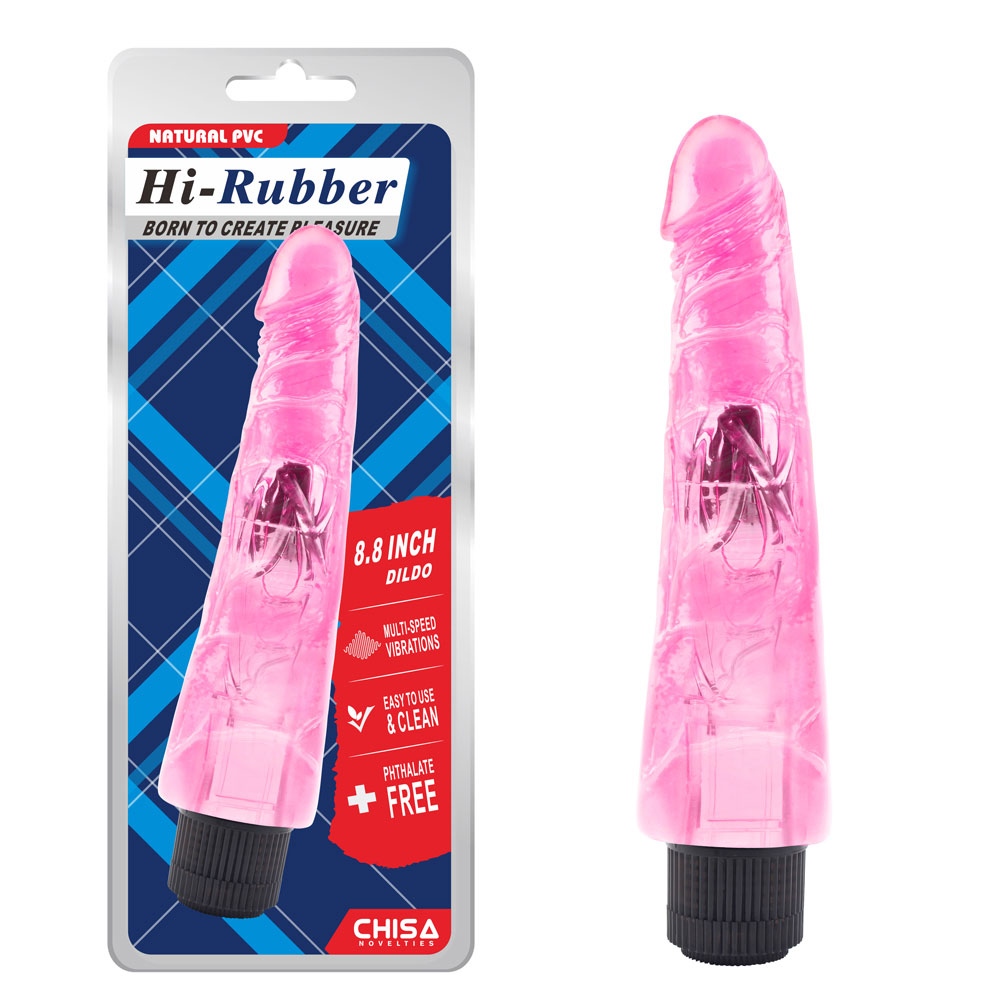 8.8 Dildo-Pink Chreathadh Inse