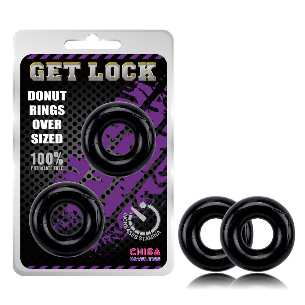 DONUT RINGS THVER SIZED-Black