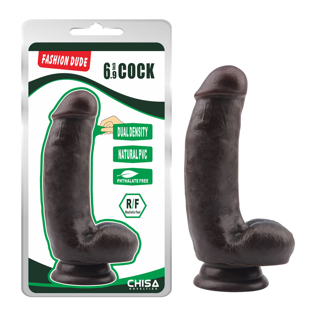 Faisean Dude-6.9 Inch Cock-Brown